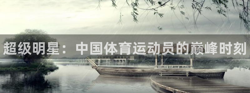 熊猫体育文化有限公司：超级明星：中国体育运动员的巅峰时刻